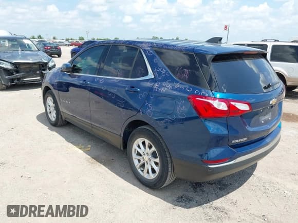 ✅ 2020 Chevrolet Equinox LT • VIN: 2GNAXKEV5L6249087 • Lot: 42974561. Wystawiony na IAAI z przebiegiem 33 266 mil. Bezpłatny archiwum sprzedaży aukcyjnych z USA i szczegółowy raport historii pojazdu na DreamBid. Zdjęcie 3.