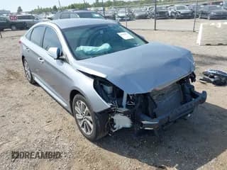 ✅ 2016 Hyundai Sonata Sport • VIN: 5NPE34AFXGH341281 • Лот: 43213573. Опубликован ранее на IAAI с пробегом 135 452 миль. Бесплатный доступ к архиву аукционных продаж из США и подробный отчёт об истории автомобиля на DreamBid. Изображение 1.
