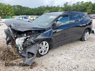 2020 Chevrolet Blazer LT z VIN 3GNKBJRS5LS555821, wystawiony jako Copart lot #61833925 z przebiegiem 89 152 mil mil oraz Szkoda całkowita • Salvage title. Historia ofert i sprzedaży dostępna na DreamBid. Obrazek 1.
