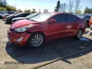 ✅ 2014 Hyundai Elantra SE • VIN: 5NPDH4AE0EH486279 • Lot: 83967515. Listed on Copart with 285,283 mi. Free auction sales archive from the USA and detailed vehicle history report at DreamBid. Image 1.