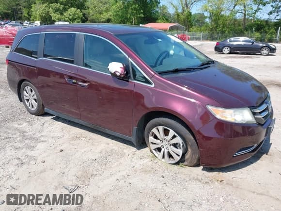 ✅ 2014 Honda Odyssey EX-L • VIN: 5FNRL5H64EB076088 • Lot: 42144781. Listed on IAAI with 174,135 mi. Free auction sales archive from the USA and detailed vehicle history report at DreamBid. Image 1.