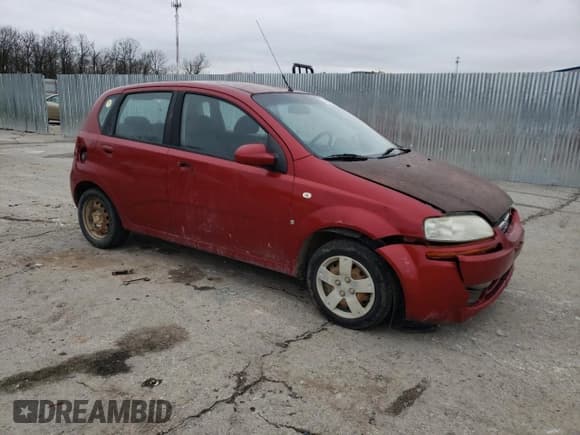 ✅ 2007 Chevrolet Aveo LS • VIN: KL1TD66677B775241 • Lot: 44227905. Wystawiony na Copart z przebiegiem 148 295 mil. Bezpłatny archiwum sprzedaży aukcyjnych z USA i szczegółowy raport historii pojazdu na DreamBid. Zdjęcie 4.