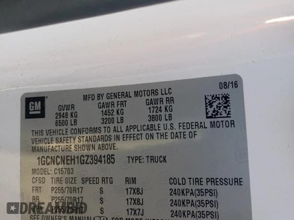 ✅ 2016 Chevrolet Silverado 1500 LS • VIN: 1GCNCNEH1GZ394185 • Лот: 47406225. Опубликован ранее на Copart с пробегом 100 827 миль. Бесплатный доступ к архиву аукционных продаж из США и подробный отчёт об истории автомобиля на DreamBid. Изображение 14.