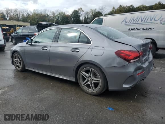 ✅ 2021 Mercedes-Benz A 220 • VIN: W1K3G4FB6MJ270185 • Lot: 85273785. Listed on Copart with 17,891 mi. Free auction sales archive from the USA and detailed vehicle history report at DreamBid. Image 2.