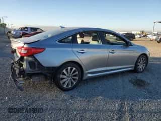 2016 Hyundai Sonata Sport z VIN 5NPE34AF4GH426519, wystawiony jako Copart lot #90955105 z przebiegiem 87 135 mil mil oraz Szkoda całkowita • Salvage title. Historia ofert i sprzedaży dostępna na DreamBid. Obrazek 3.