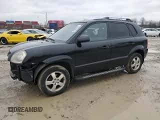 2008 Hyundai Tucson GLS z VIN KM8JM12B08U813447, wystawiony jako Copart lot #85606504 z przebiegiem 183 651 mil mil oraz Szkoda całkowita • Salvage title. Historia ofert i sprzedaży dostępna na DreamBid. Obrazek 1.