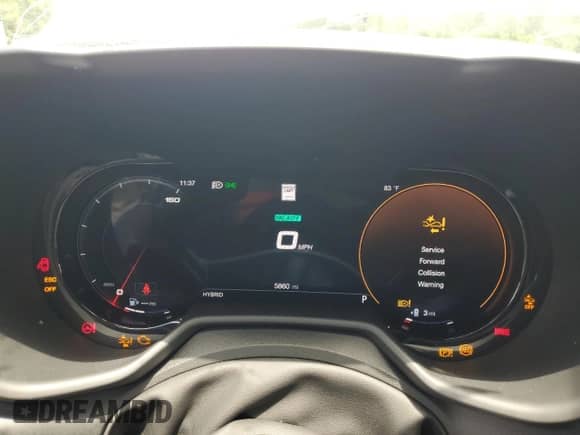 2024 Dodge Hornet R/T z VIN ZACPDFCW4R3A32891, wystawiony jako Copart lot #59114845 z przebiegiem 5 860 mil mil oraz Nie do naprawy • Non repairable. Historia ofert i sprzedaży dostępna na DreamBid. Obrazek 9.