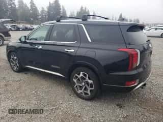 2022 Hyundai Palisade Calligraphy с VIN KM8R7DHE1NU395280, выставлен на аукционе Copart как лот 72845714 с пробегом 37 411 миль миль и Списание • Salvage title. История ставок и продаж доступна на DreamBid. Изображение 2.