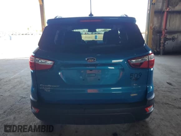 ✅ 2019 Ford EcoSport SE • VIN: MAJ3S2GE1KC288879 • Лот: 86284335. Опубликован ранее на Copart с пробегом 44 773 миль. Бесплатный доступ к архиву аукционных продаж из США и подробный отчёт об истории автомобиля на DreamBid. Изображение 6.