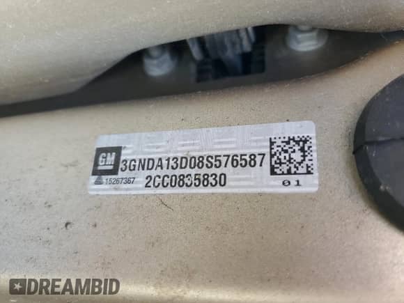 2008 Chevrolet HHR LS с VIN 3GNDA13D08S576587, выставлен на аукционе Copart как лот 82670464 с пробегом 179 672 миль миль и Списание • Salvage title. История ставок и продаж доступна на DreamBid. Изображение 14.