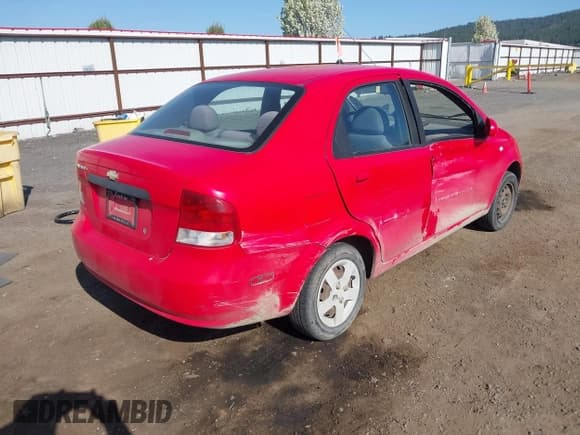✅ 2005 Chevrolet Aveo LS • VIN: KL1TD52685B441524 • Lot: 42111533. Listed on IAAI with 112,641 mi. Free auction sales archive from the USA and detailed vehicle history report at DreamBid. Image 4.