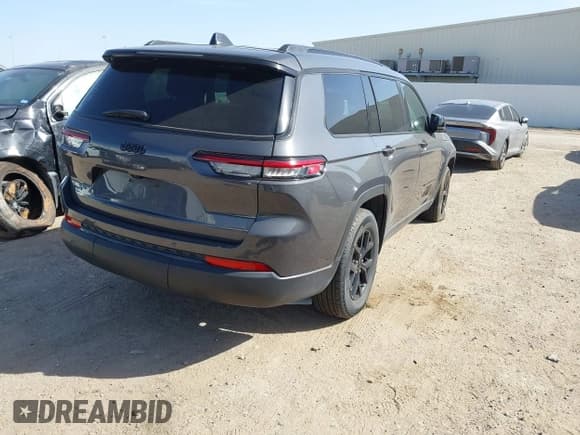 ✅ 2024 Jeep Grand Cherokee Altitude • VIN: 1C4RJKAG4R8507770 • Lot: 41734771. Listed on IAAI with 19,519 mi. Free auction sales archive from the USA and detailed vehicle history report at DreamBid. Image 4.