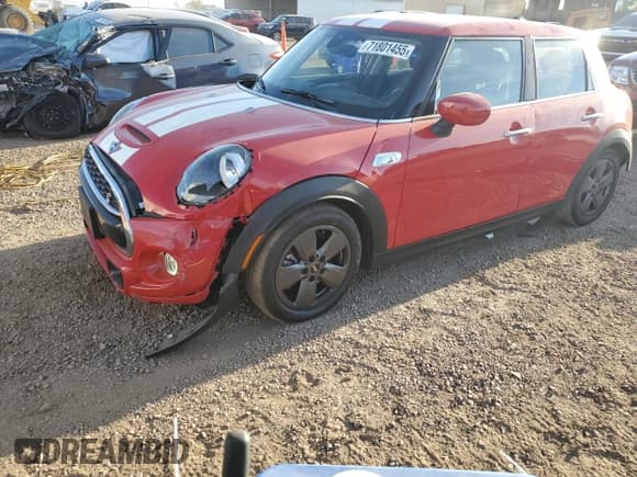✅ 2021 MINI Hardtop 4 Door Cooper S • VIN: WMWXU9C0XM2P08606 • Лот: 71801455. Опубликован ранее на Copart с пробегом 34 121 миль. Бесплатный доступ к архиву аукционных продаж из США и подробный отчёт об истории автомобиля на DreamBid. Изображение 1.