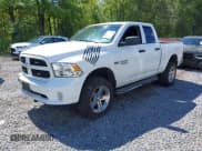 ✅ 2017 Ram 1500 Express • VIN: 1C6RR7FT0HS851584 • Lot: 43058938. Listed on IAAI with 144,966 mi. Free auction sales archive from the USA and detailed vehicle history report at DreamBid. Image 2.