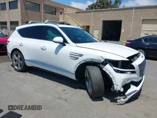 ✅ 2023 Genesis GV80 • VIN: KMUHBDSB8PU102875 • Lot: 42370874. Wystawiony na IAAI z przebiegiem 30 318 mil. Bezpłatny archiwum sprzedaży aukcyjnych z USA i szczegółowy raport historii pojazdu na DreamBid. Zdjęcie 1.