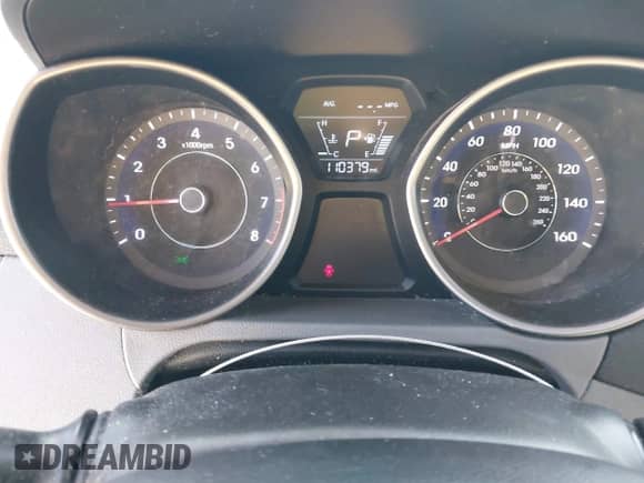 2015 Hyundai Elantra SE with VIN 5NPDH4AE6FH568423, listed as a IAAI auction lot 43257903 with 110,379 mi miles and . Bid and sale history available at DreamBid. Image 7.