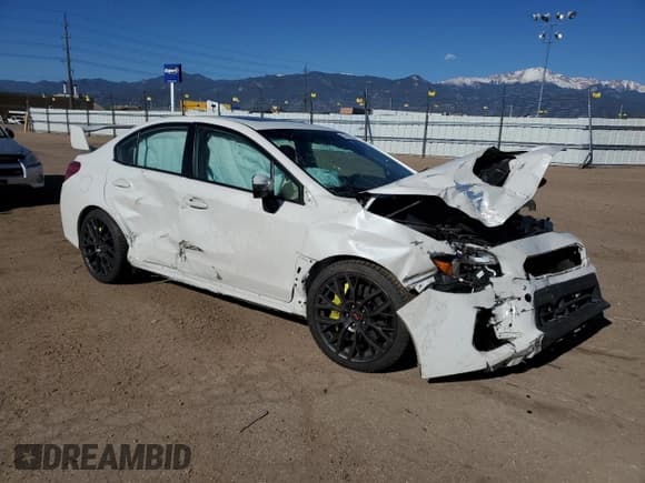 ✅ 2018 Subaru WRX STI Limited • VIN: JF1VA2W62J9820271 • Lot: 57801255. Listed on Copart with Not provided. Free auction sales archive from the USA and detailed vehicle history report at DreamBid. Image 4.