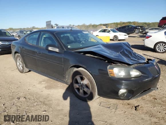 ✅ 2005 Pontiac Grand Prix • VIN: 2G2WP522651356499 • Lot: 90980215. Listed on Copart with 284,641 mi. Free auction sales archive from the USA and detailed vehicle history report at DreamBid. Image 4.