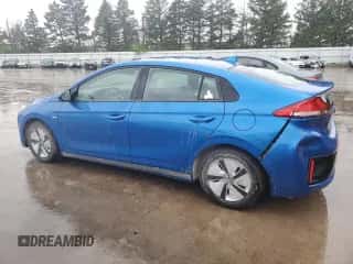 2017 Hyundai Ioniq Blue z VIN KMHC65LC2HU023200, wystawiony jako Copart lot #50468704 z przebiegiem 85 329 mil mil oraz . Historia ofert i sprzedaży dostępna na DreamBid. Obrazek 2.