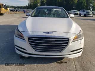 2015 Hyundai Genesis 3.8L z VIN KMHGN4JE9FU055433, wystawiony jako Copart lot #72036204 z przebiegiem 110 213 mil mil oraz Szkoda całkowita • Salvage title. Historia ofert i sprzedaży dostępna na DreamBid. Obrazek 5.