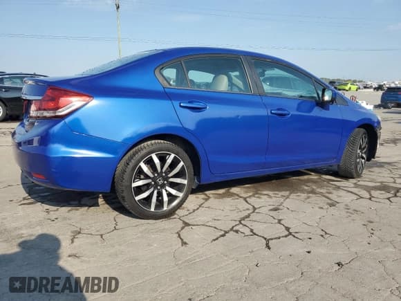 ✅ 2014 Honda Civic EX-L • VIN: 19XFB2F97EE050706 • Lot: 80815015. Listed on Copart with 118,814 mi. Free auction sales archive from the USA and detailed vehicle history report at DreamBid. Image 3.