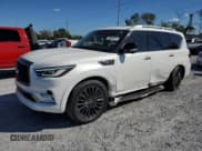 ✅ 2023 Infiniti QX80 Luxe • VIN: JN8AZ2AF6P9756094 • Lot: 90884015. Listed on Copart with 21,994 mi. Free auction sales archive from the USA and detailed vehicle history report at DreamBid. Image 1.