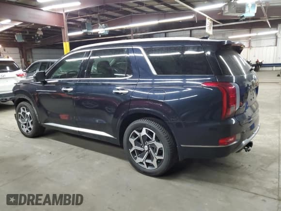 ✅ 2022 Hyundai Palisade Calligraphy • VIN: KM8R7DHE0NU408469 • Лот: 44049125. Опубликован ранее на Copart с пробегом 33 997 миль. Бесплатный доступ к архиву аукционных продаж из США и подробный отчёт об истории автомобиля на DreamBid. Изображение 2.
