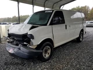 ✅ 2013 Chevrolet Express Cargo • VIN: 1GCWGFCA0D1903763 • Lot: 90007215. Listed on Copart with 223,250 mi. Free auction sales archive from the USA and detailed vehicle history report at DreamBid. Image 1.