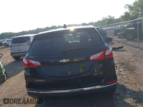 2020 Chevrolet Equinox LT with VIN 3GNAXUEV2LL105617, listed as a IAAI auction lot 42869873 with 53,831 mi miles and . Bid and sale history available at DreamBid. Image 17.