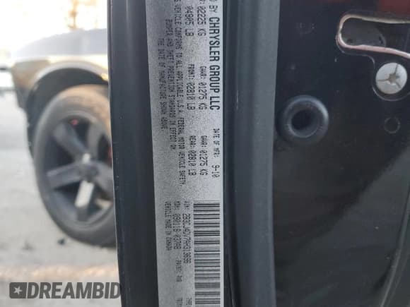 ✅ 2010 Dodge Challenger SE • VIN: 2B3CJ4DV7AH313696 • Lot: 80224663. Wystawiony na Copart z przebiegiem 143 783 mil. Bezpłatny archiwum sprzedaży aukcyjnych z USA i szczegółowy raport historii pojazdu na DreamBid. Zdjęcie 12.