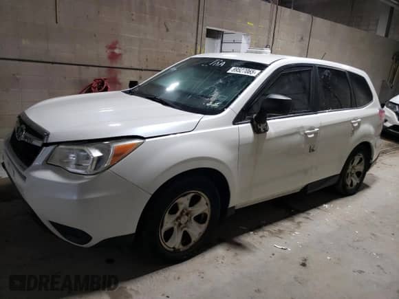 2014 Subaru Forester 2.5i with VIN JF2SJAAC6EH440464, listed as a Copart auction lot 89527065 with 67,981 mi miles and Clean title. Bid and sale history available at DreamBid. Image 1.