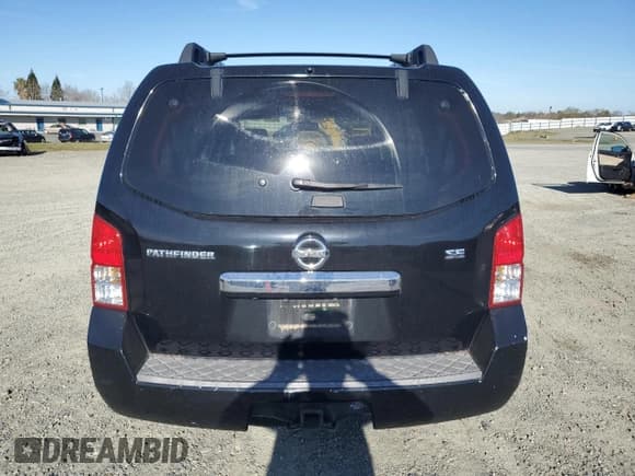 ✅ 2008 Nissan Pathfinder S • VIN: 5N1AR18U58C643909 • Lot: 47435565. Wystawiony na Copart z przebiegiem 210 390 mil. Bezpłatny archiwum sprzedaży aukcyjnych z USA i szczegółowy raport historii pojazdu na DreamBid. Zdjęcie 6.