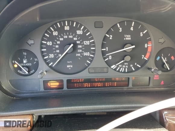 ✅ 2001 BMW 7 Series 740iL • VIN: WBAGH83491DP19551 • Lot: 79279424. Wystawiony na Copart z przebiegiem 207 217 mil. Bezpłatny archiwum sprzedaży aukcyjnych z USA i szczegółowy raport historii pojazdu na DreamBid. Zdjęcie 9.