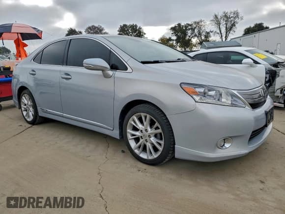 ✅ 2010 Lexus HS 250h Premium • VIN: JTHBB1BA5A2027651 • Lot: 94471205. Listed on Copart with 123,408 mi. Free auction sales archive from the USA and detailed vehicle history report at DreamBid. Image 4.