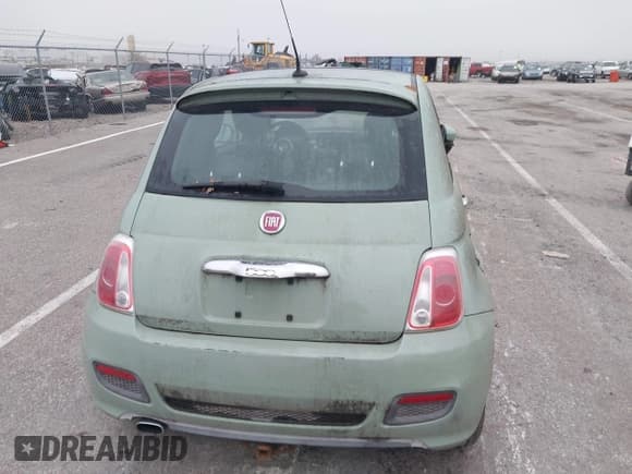 ✅ 2012 FIAT 500 Sport • VIN: 3C3CFFBR7CT188943 • Lot: 43787314. Listed on IAAI with 122,591 mi. Free auction sales archive from the USA and detailed vehicle history report at DreamBid. Image 6.