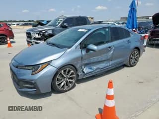 ✅ 2021 Toyota Corolla XSE • VIN: 5YFT4MCE7MP064838 • Лот: 70592765. Опубликован ранее на Copart с пробегом 64 195 миль. Бесплатный доступ к архиву аукционных продаж из США и подробный отчёт об истории автомобиля на DreamBid. Изображение 1.