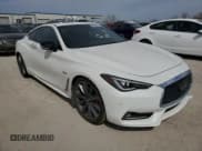 ✅ 2020 Infiniti Q60 Red Sport 400 • VIN: JN1FV7EK5LM400375 • Lot: 50805025. Listed on Copart with 38,331 mi. Free auction sales archive from the USA and detailed vehicle history report at DreamBid. Image 4.