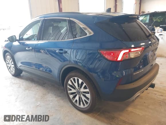 ✅ 2022 Ford Escape Titanium Hybrid • VIN: 1FMCU9DZ3NUA57450 • Lot: 42242619. Listed on IAAI with 31,989 mi. Free auction sales archive from the USA and detailed vehicle history report at DreamBid. Image 3.