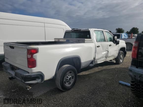 ✅ 2022 Chevrolet Silverado 2500HD Work Truck • VIN: 1GC4WLE78NF227125 • Lot: 67079814. Listed on Copart with 49,291 mi. Free auction sales archive from the USA and detailed vehicle history report at DreamBid. Image 3.