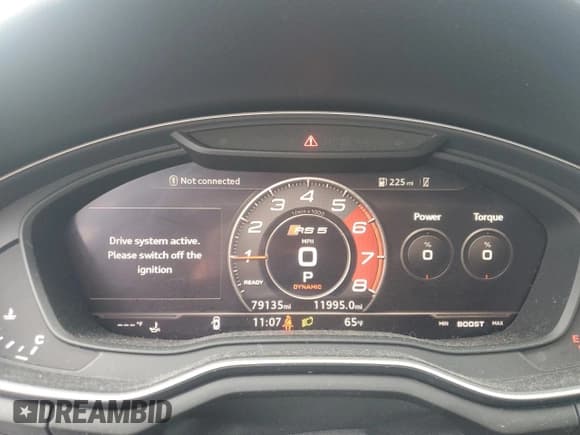 ✅ 2019 Audi RS 5 Sportback • VIN: WUABWCF52KA900782 • Lot: 80275635. Listed on Copart with 79,135 mi. Free auction sales archive from the USA and detailed vehicle history report at DreamBid. Image 9.