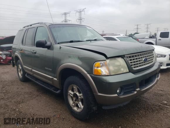 ✅ 2002 Ford Explorer Eddie Bauer • VIN: 1FMZU74W32ZA92329 • Lot: 57885775. Listed on Copart with Not provided. Free auction sales archive from the USA and detailed vehicle history report at DreamBid. Image 4.