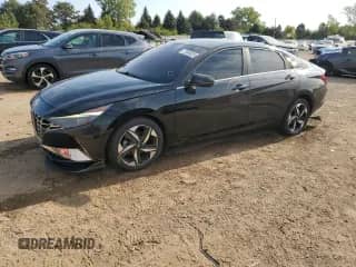 2022 Hyundai Elantra SEL z VIN 5NPLN4AG8NH081227, wystawiony jako Copart lot #71594625 z przebiegiem 40 115 mil mil oraz Szkoda całkowita • Salvage title. Historia ofert i sprzedaży dostępna na DreamBid. Obrazek 1.