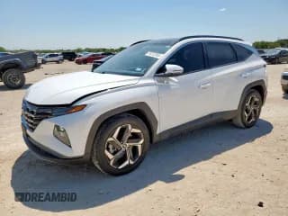 ✅ 2023 Hyundai Tucson Limited • VIN: 5NMJE3AE3PH232670 • Lot: 71273755. Wystawiony na Copart z przebiegiem 46 629 mil. Bezpłatny archiwum sprzedaży aukcyjnych z USA i szczegółowy raport historii pojazdu na DreamBid. Zdjęcie 1.