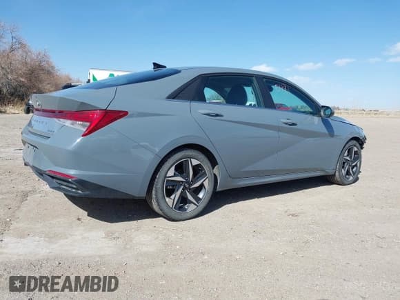 ✅ 2023 Hyundai Elantra Limited • VIN: KMHLP4AG5PU453783 • Lot: 42000481. Listed on IAAI with 59,025 mi. Free auction sales archive from the USA and detailed vehicle history report at DreamBid. Image 4.