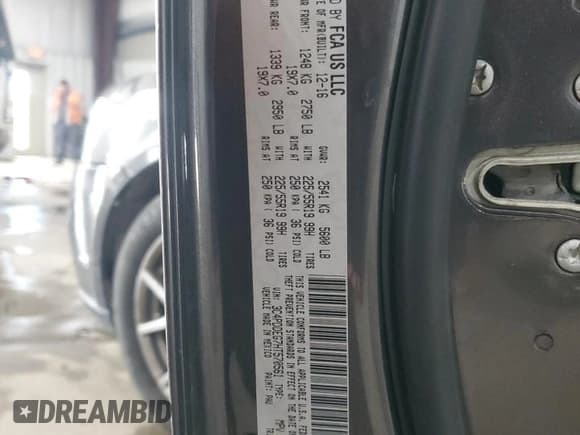 ✅ 2017 Dodge Journey GT • VIN: 3C4PDDEG7HT570561 • Лот: 70440735. Опубликован ранее на Copart с пробегом 86 194 миль. Бесплатный доступ к архиву аукционных продаж из США и подробный отчёт об истории автомобиля на DreamBid. Изображение 14.