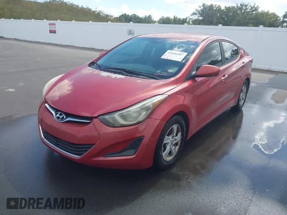 ✅ 2015 Hyundai Elantra SE • VIN: KMHDH4AE8FU279514 • Lot: 43436207. Listed on IAAI with 169,814 mi. Free auction sales archive from the USA and detailed vehicle history report at DreamBid. Image 2.