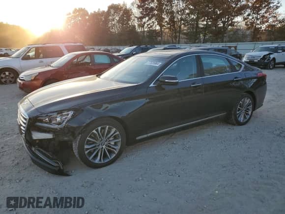 2015 Hyundai Genesis 3.8L z VIN KMHGN4JEXFU051536, wystawiony jako Copart lot #77826964 z przebiegiem 74 952 mil mil oraz Szkoda całkowita • Salvage title. Historia ofert i sprzedaży dostępna na DreamBid. Obrazek 1.