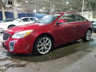 ✅ 2014 Buick Regal GS • VIN: 2G4GT5GX4E9230347 • Lot: 52565275. Listed on Copart with 89,087 mi. Free auction sales archive from the USA and detailed vehicle history report at DreamBid. Image 1.