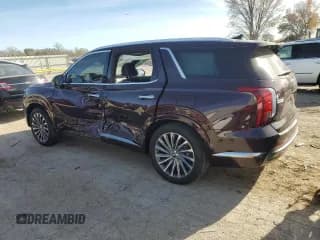 ✅ 2024 Hyundai Palisade Calligraphy • VIN: KM8R74GE8RU729019 • Лот: 82530944. Опубликован ранее на Copart с пробегом 2 515 миль. Бесплатный доступ к архиву аукционных продаж из США и подробный отчёт об истории автомобиля на DreamBid. Изображение 2.