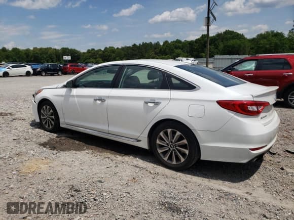 ✅ 2016 Hyundai Sonata Sport • VIN: 5NPE34AF8GH435594 • Lot: 51402763. Listed on Copart with 87,897 mi. Free auction sales archive from the USA and detailed vehicle history report at DreamBid. Image 2.